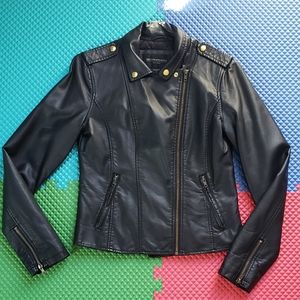 Obey leather jacket